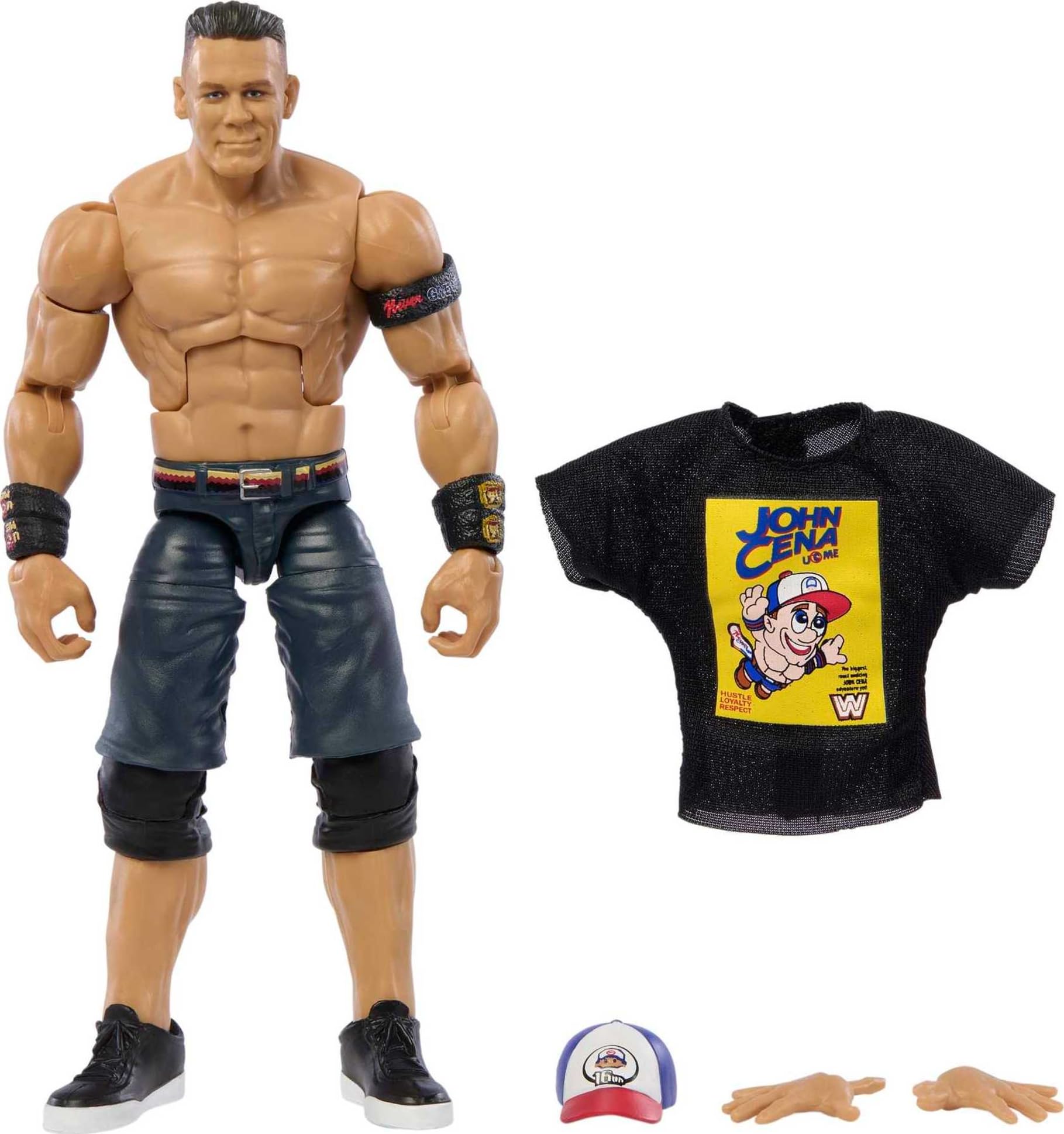 WWE マテル　エリートJohn Cena ジョンシナ フィギュア　海外限定 Amazon.com: Mattel WWE John Cena Top Picks Elite Collection Action